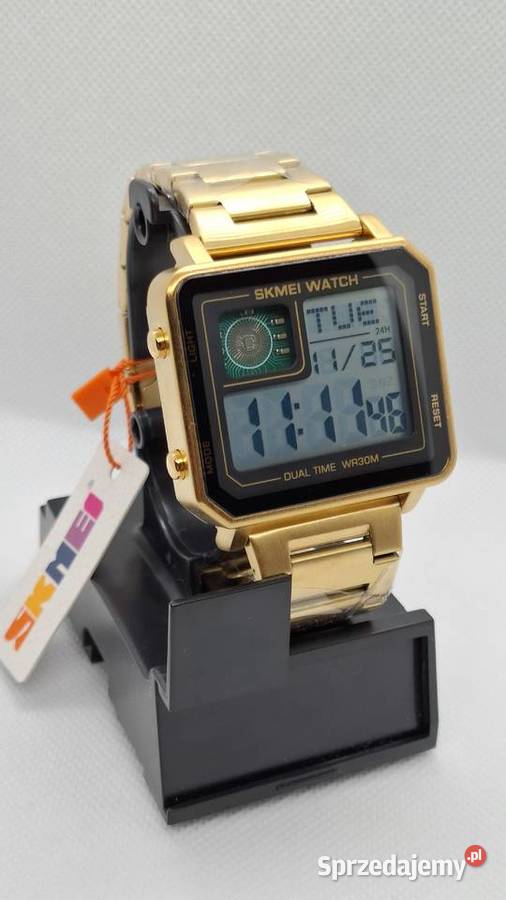 Nowy zegarek męski z widocznym CHIP marki SKMEI Męskie Częstochowa