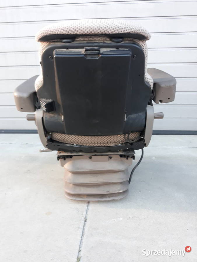 Siedzenie fotel operatora Grammer Błędów