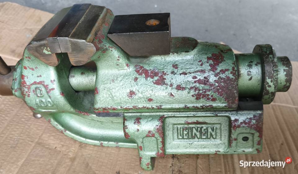 Imadło ślusarskie LEINEN D100 100 mm solidne pomorskie Chojnice