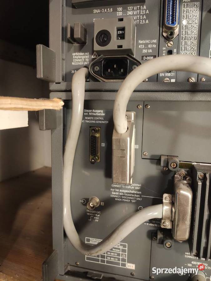 SPECTRUM ANALYZER SNA7 50 Hz 22 GHz Wandel Poznań