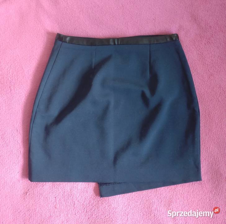 Elegancka granatowa spódnica Orsay 34 Bez wzoru Wrocław sprzedam