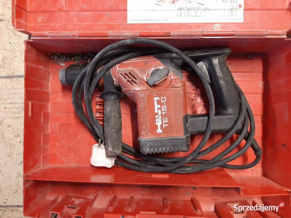 Młot wiertarka ZESTAW Pyskowice