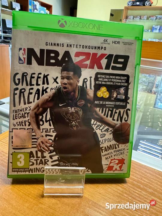 Gra NBA 2K19 Microsoft Xbox One warmińsko-mazurskie sprzedam