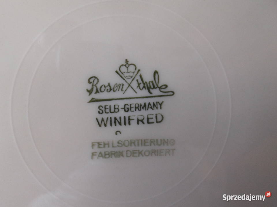 ROSENTHAL WINIFRED talerzyk deserowy ecrukwiaty wielkopolskie sprzedam