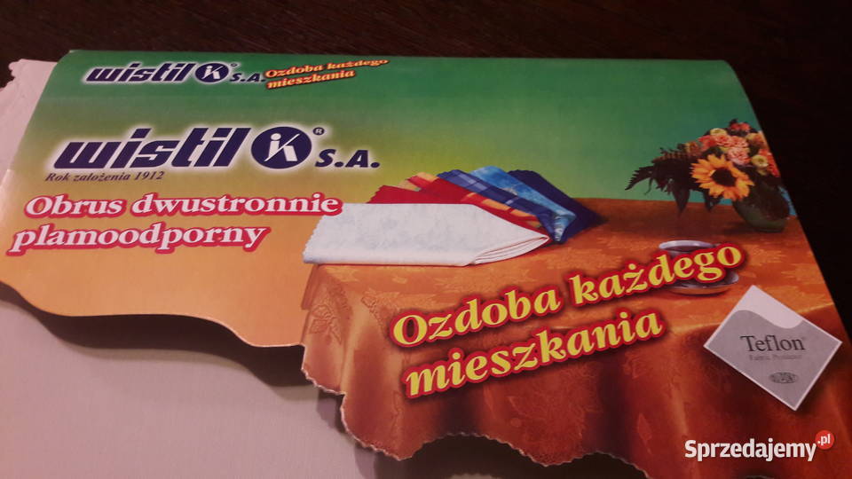 Obrus plamoodporny beż naturalny 120 x 155 beżowy Obrusy i serwety mazowieckie