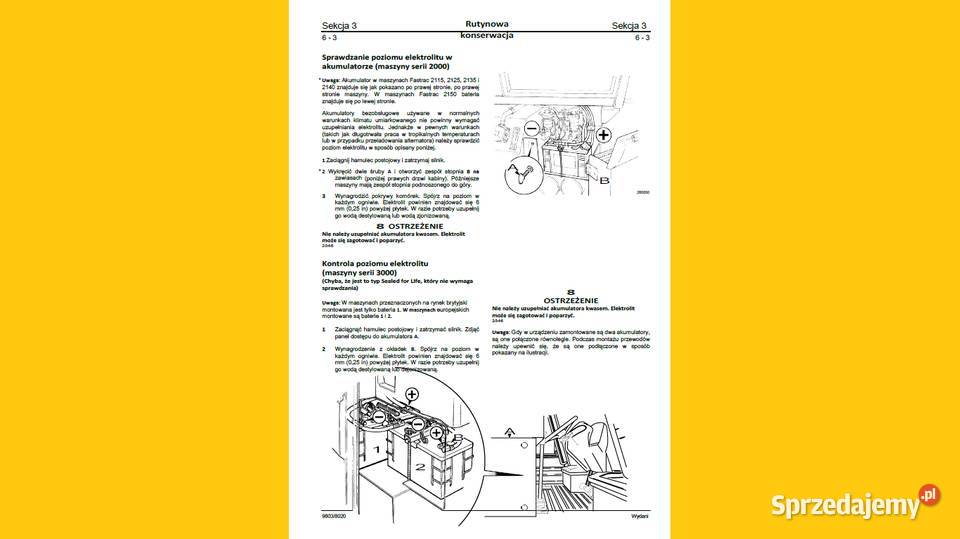 Instrukcja NAPRAW JCB Fastrac Gdańsk