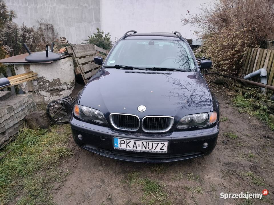 BMW e46 orientblau metalik na części 316250km Kutno sprzedam