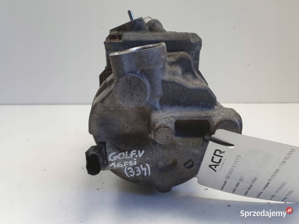 SPRĘŻARKA KLIMATYZACJI VW Golf V 16 FSI lubelskie Chełm