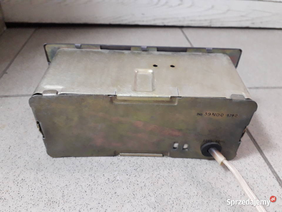 Zegar budzik elektroniczny vintage SŁUCZ budzik Warszawa