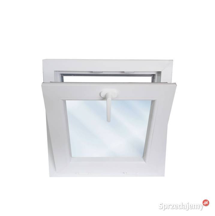 Okno PCV 60x50 2Szybowe U Uchylne Gospodarcze