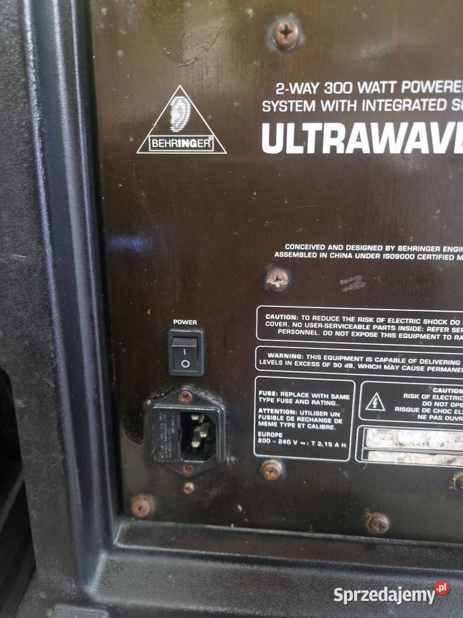 Kolummny aktywne Behringer B300 2 sztuki Słuchawki i głośniki pomorskie Żukowo