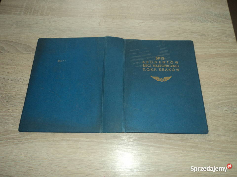 DOKP Kraków PRL aktówka spis Nowy Sącz