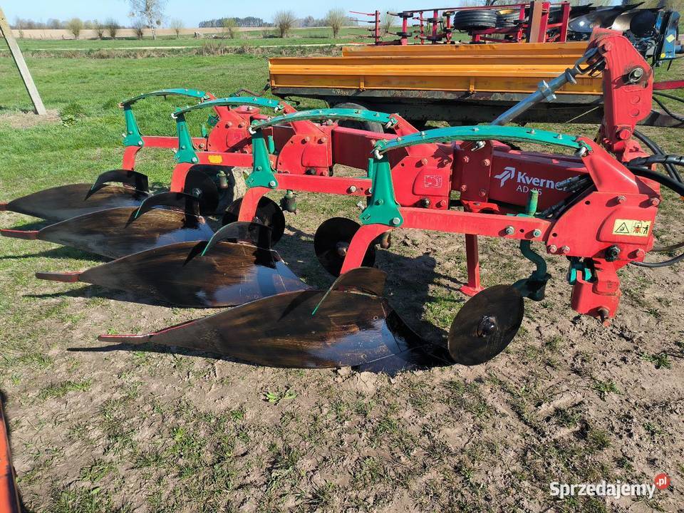 Pług Kverneland AD 85 Overum Agrolux Fiskars Maszyny rolnicze