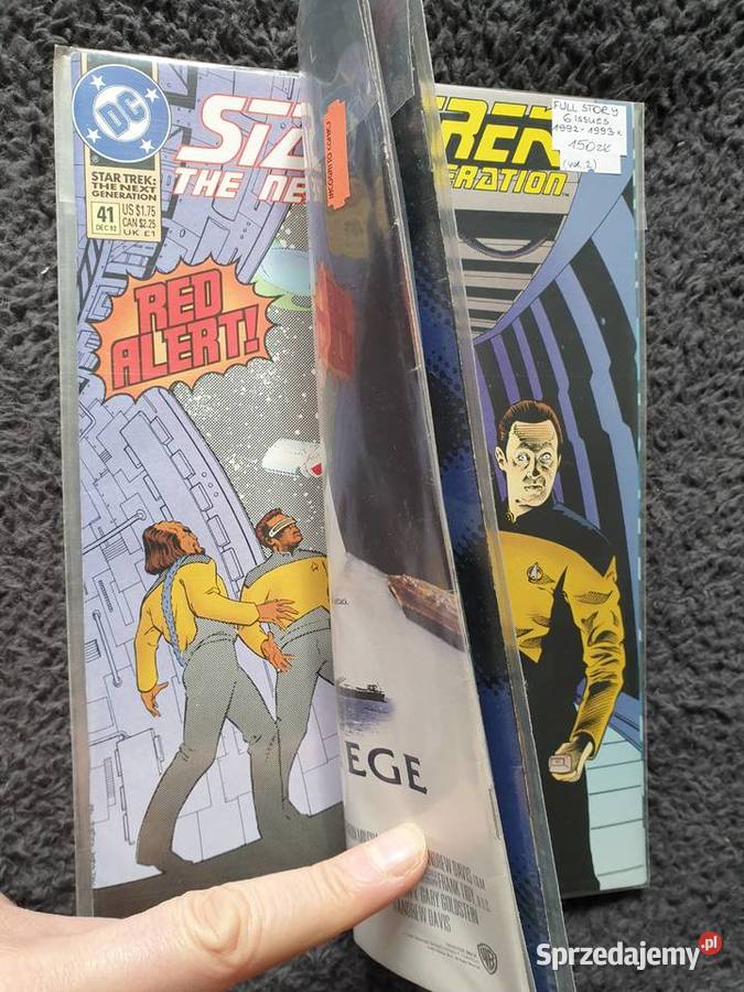 Star Trek The Next Generation 6 komiksów DC USA Gdynia
