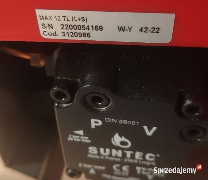 Palnik nadmuchowy opałowy olejowy nowy Strzegom