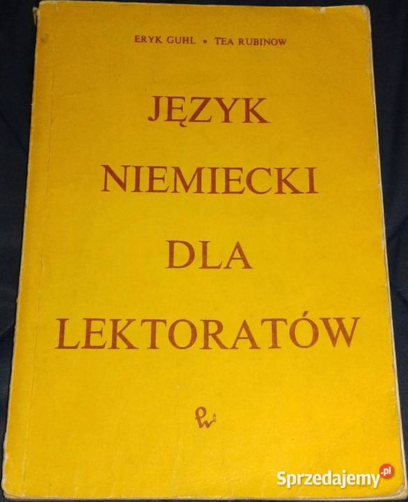 Język niemiecki lektoratów Eryk Guhl Tea Rubinow Chełm