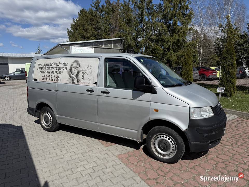 Vw T5 19 Tdi 105 Koni 9 Osob Klimatyzacja Hak poduszka powietrzna Kielce