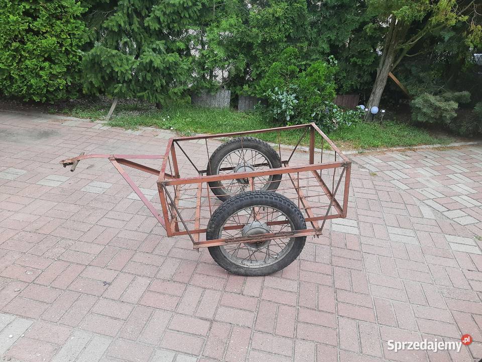 Wózek dwukółka do motoroweru Romet inny Kurzętnik
