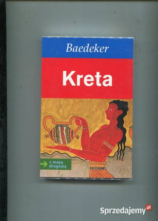 Kreta Baedeker z mapą drogową Szczecin