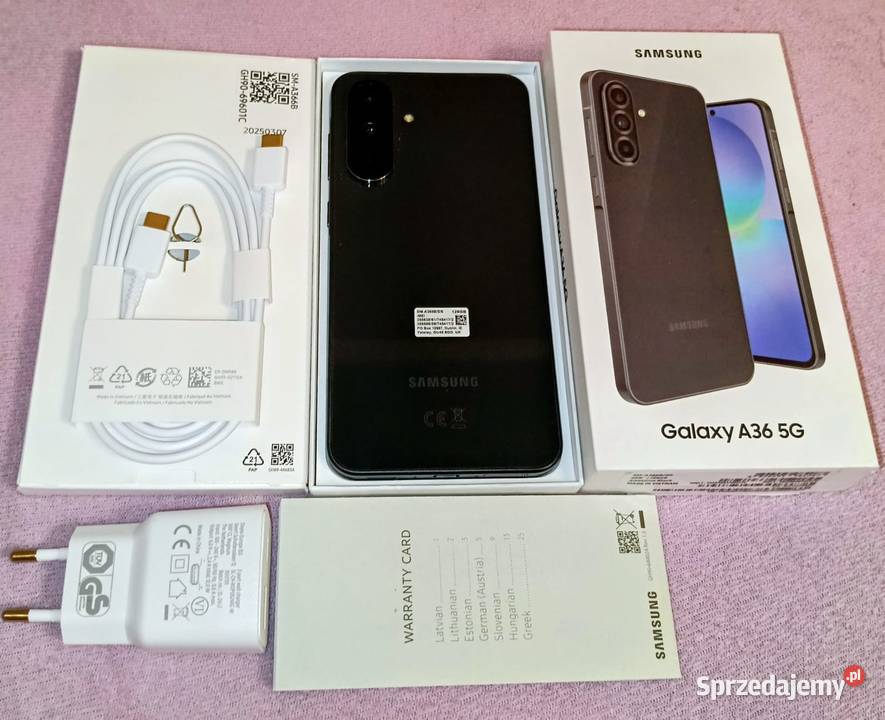 Samsung A36 5g nowy Samsung Skawina