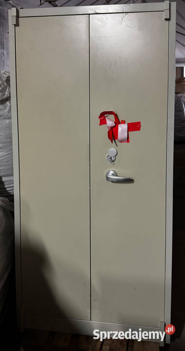 Duża szafa metalowa na akta osobowe dokumenty Prochowice sprzedam
