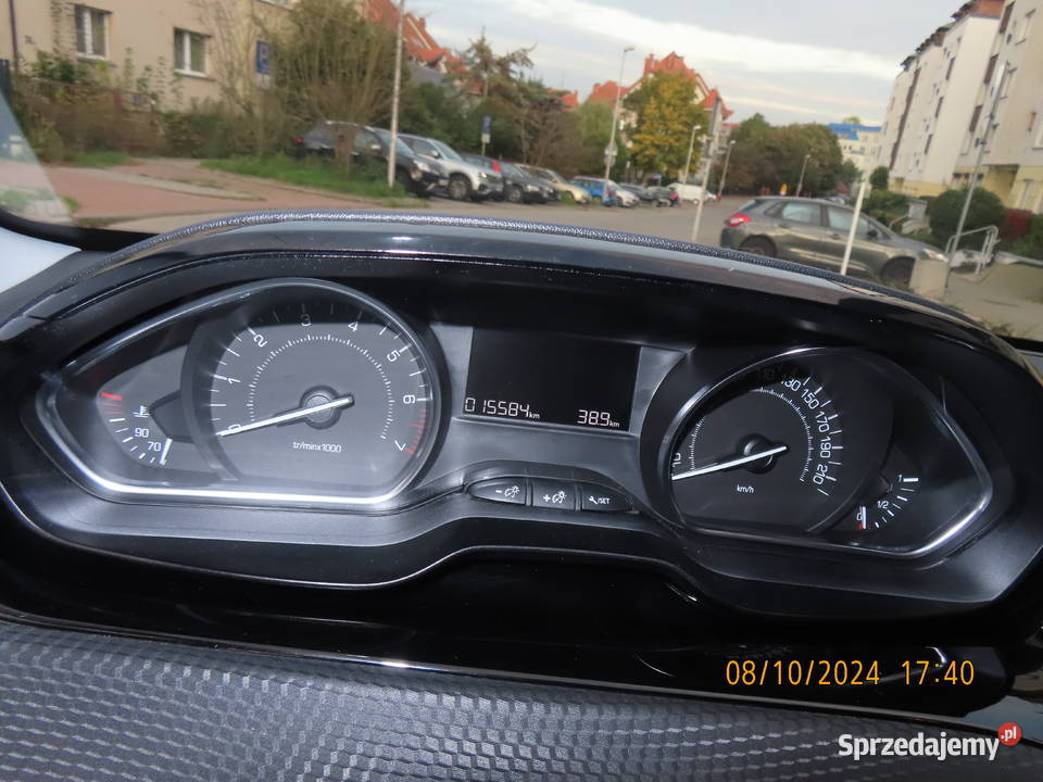 PEUGEOT 208 SALON POLSKA I WŁAŚCICIEL 15 automatyczna Samochody osobowe pomorskie Gdynia