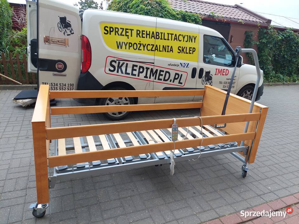 Łóżka Rehabilitacyjne z Nowym Materacem Wola