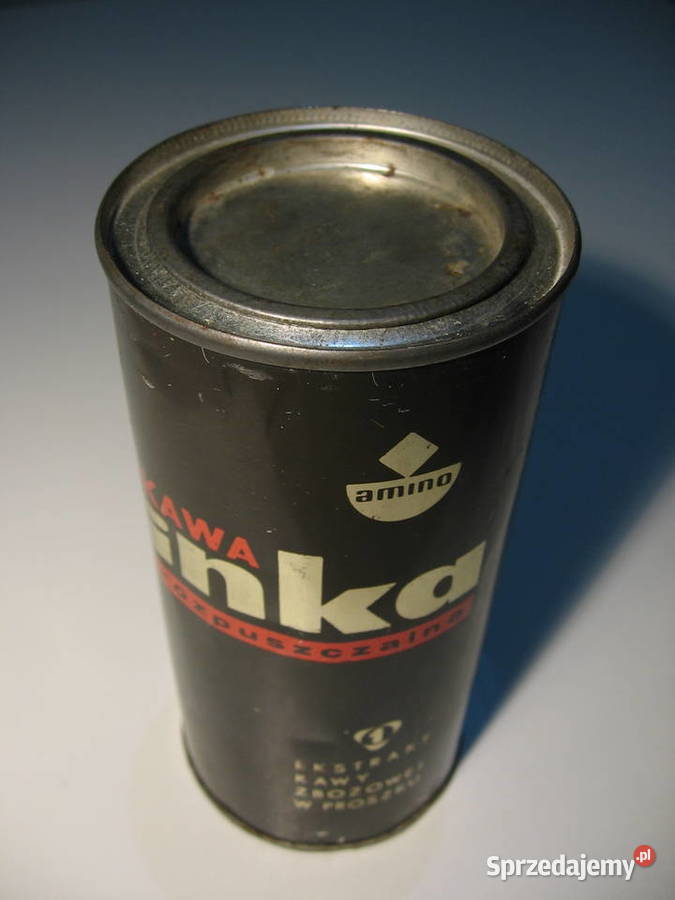 Kolekcjnerska unikatowa puszka INKA z czasów PRL