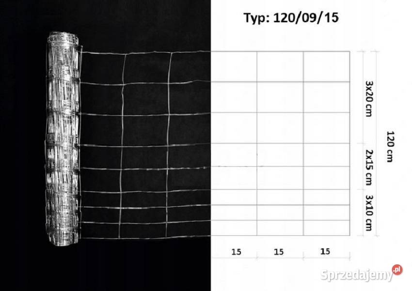 SIATKA OGRODZENIOWA LEŚNA 1200915 L Leżajsk