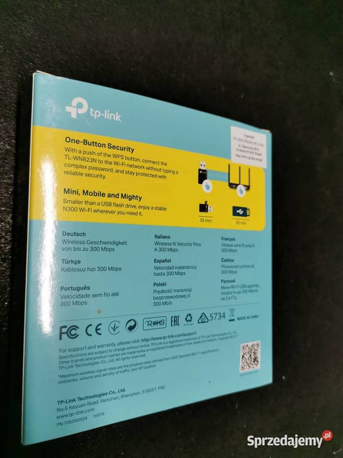 TPLink TLWN823N Adapter karta sieciowa śląskie Ruda Śląska
