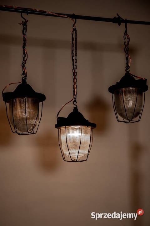 Lampa loftowa industrialna POLAM C200A kolekcja Lampy wiszące Kraków