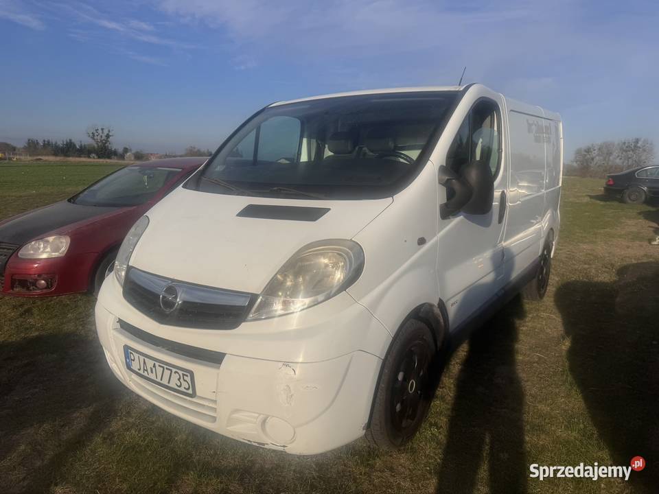 Opel vivaro 255 przebiegu klima hak zamiana Napęd przednia oś Słupca
