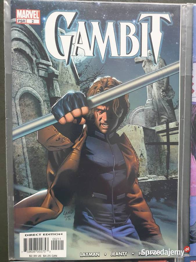 Gambit 4 oryginalne komiksy Marvel USA Superbohaterowie Gdynia