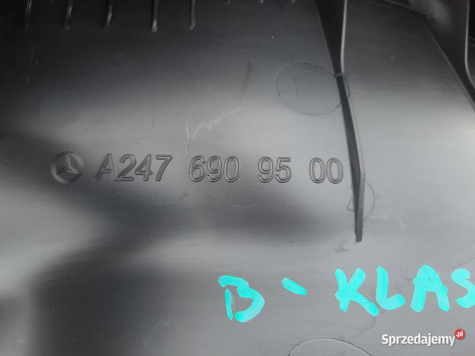 MERCEDES BKLASA W247 OSŁONA SŁUPKA POSZYCIE LEWE Trzciel