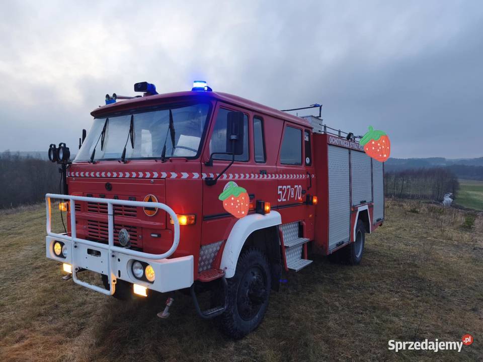Star 244 Turbo 4x4 Straż Pożarna Motoryzacja Kartuzy sprzedam