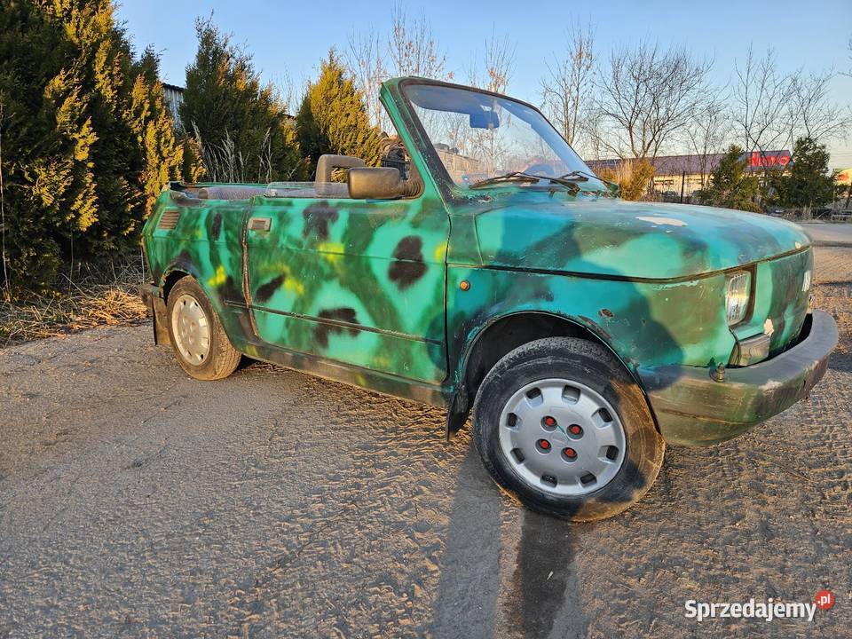 Fiat 126p elegant cabrio bosmal Kock