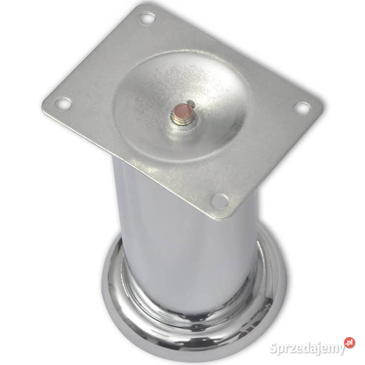 4 Okrągłe nóżki do kanapy chrom 120 mm WM242158 sprzedam