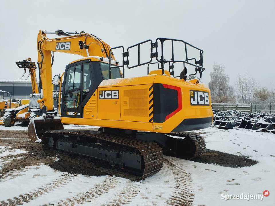 JCB 220X 2020R KOPARKA GĄSIENICOWA JS220 CAT pełny VAT sprzedam