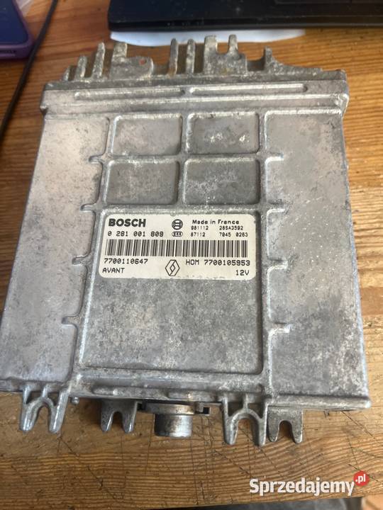 Komputer silnika renault 7700105953 osobowe Margonin