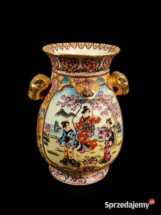 Wazon Ceramiczny Satsuma łódzkie