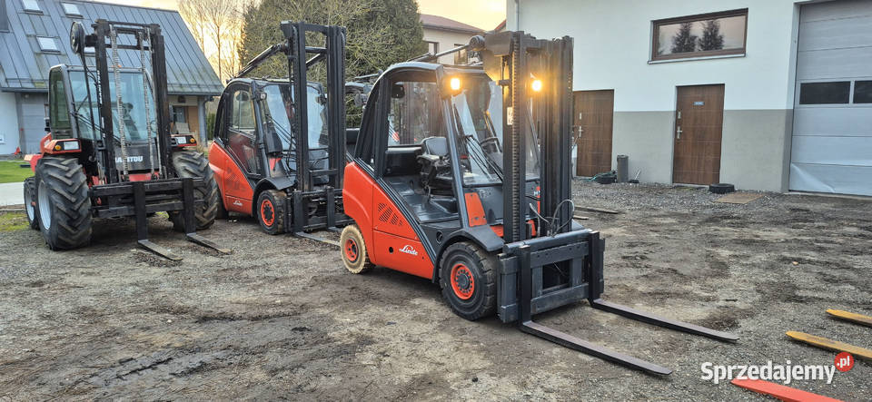 Wózek Widłowy Linde H30D Diesel Dozór UDT Stan Linde mazowieckie Małkinia Górna