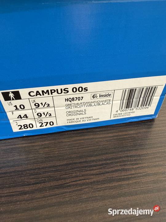 ButySneakersy Adidas Campus 00S HQ8707 Łódź