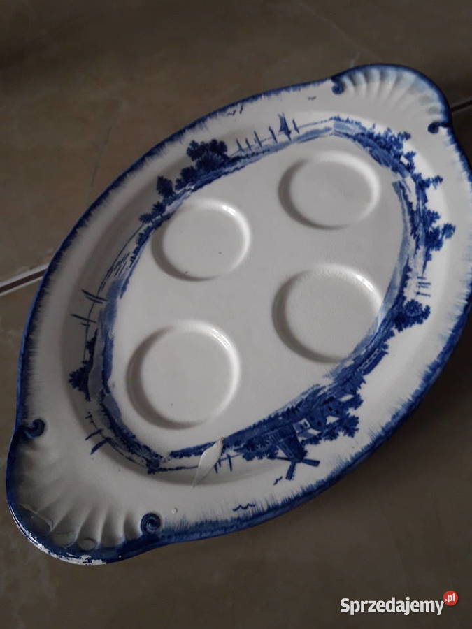 Antyczny zestaw2 naczyń Royal Doulton lubelskie Janów Lubelski