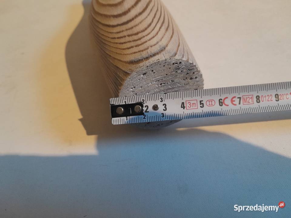 Stary drewniany wazon wazonik lite drewno śląskie Dąbrowa Górnicza