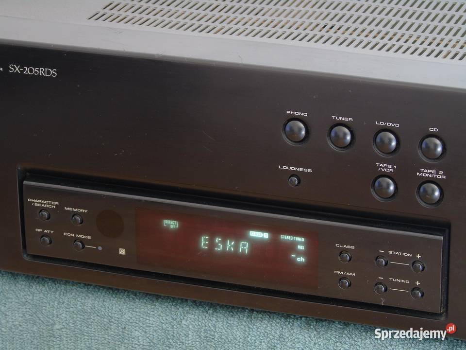 Japoński amplituner Pioneer SX205 RDS 370 wat Jasło sprzedam