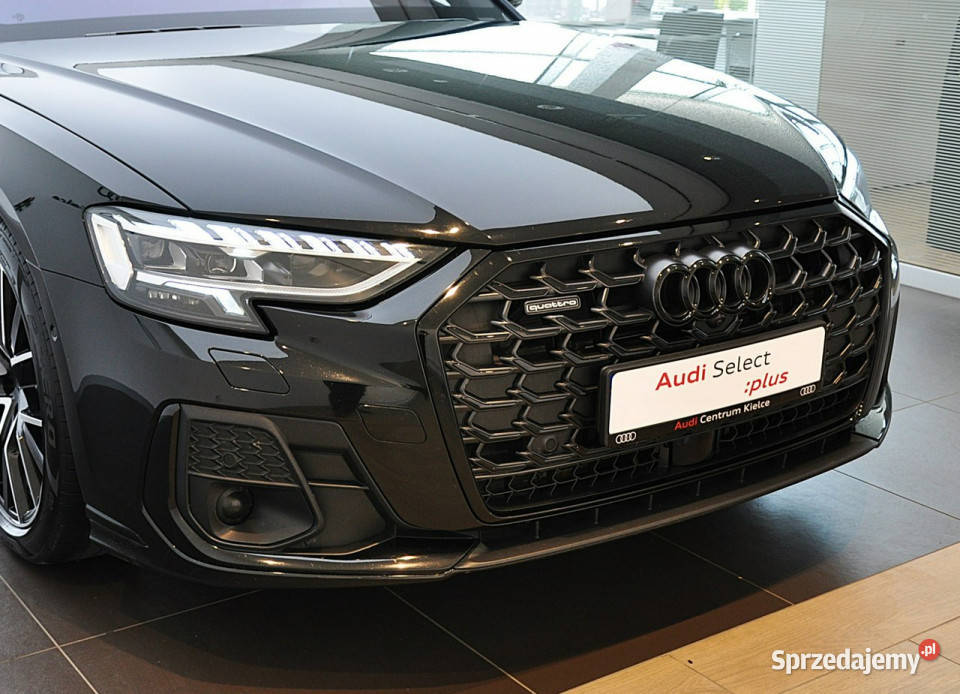Audi A8 50TDI V6 Quattro SlineInterieur BO tempomat Samochody osobowe Kielce sprzedam