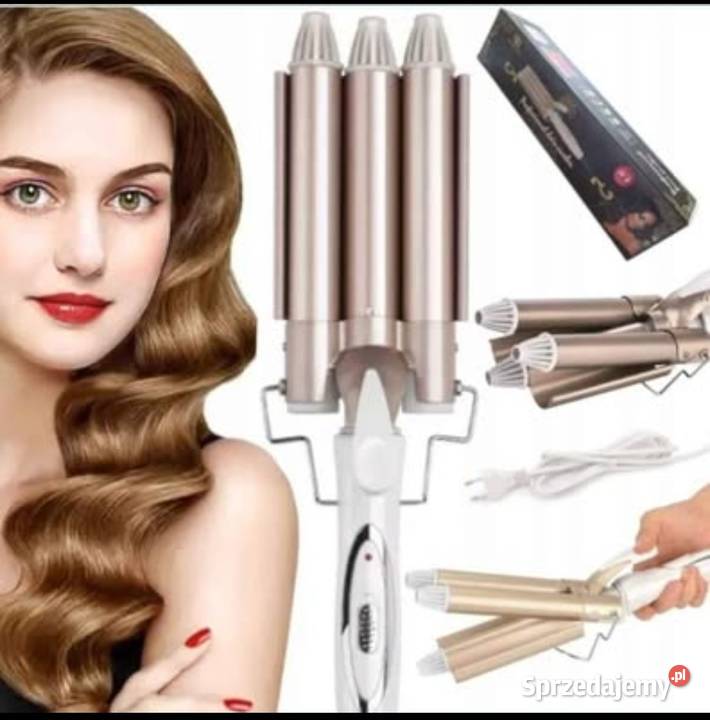 Falownica do włosów Lokówka Karbownica 2w1 Mikołów