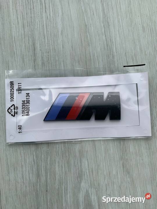 NOWE logo znaczek M POWER emblemat Mpower Zamość