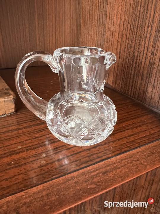 Kryształowy vintage mlecznik Porcelana i szkło Bytom