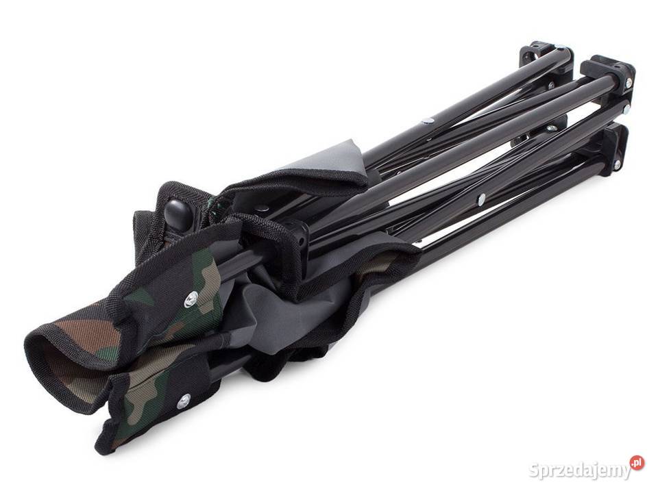 Krzesło wędkarskie turystyczne moro pokrowiec Sport i Wypoczynek